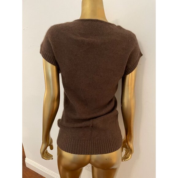 Rare Mint Women Wool Cashmere Knit Sweater Top Details & Ribbed Hem Y2K - Picture 11 of 13